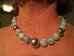 large aquamarine beads